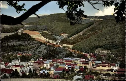 Ak Sainte Marie aux Mines Haut Rhin, Vue générale