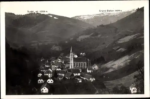 Ak Rimbach Haut Rhin, Vue générale