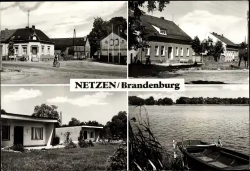 Ak Netzen Kloster Lehnin in Brandenburg, Dorfpartie, Seeblick, Bungalows