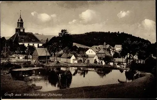 Ak Weissbach Sachsen, Gesamtansicht