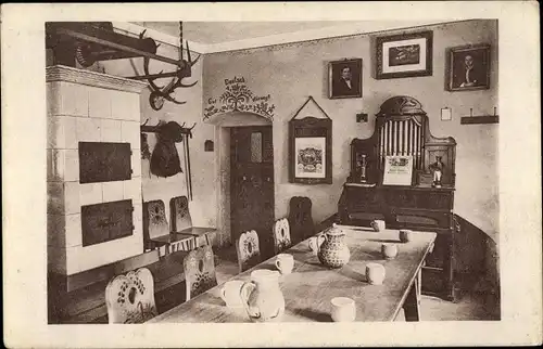 Ak Ansprung Marienberg im Erzgebirge Sachsen, Jugendherberge