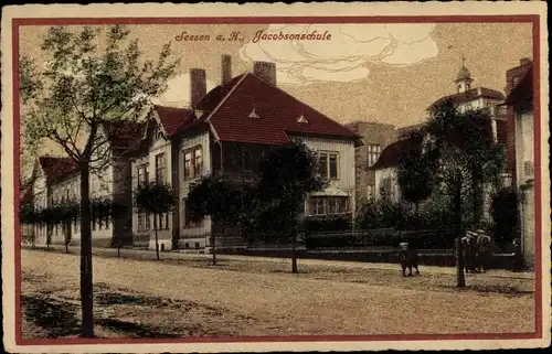 Ak Seesen in Niedersachsen, Jacobsonschule