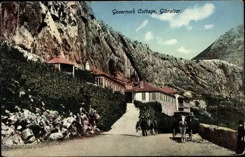 Ak Gibraltar, Governor's Cottage, Kutsche