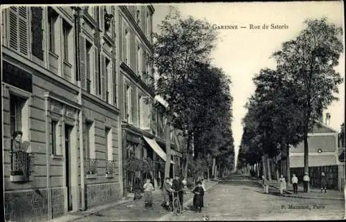 Ak La Garenne Hauts de Seine, Rue de Satoris