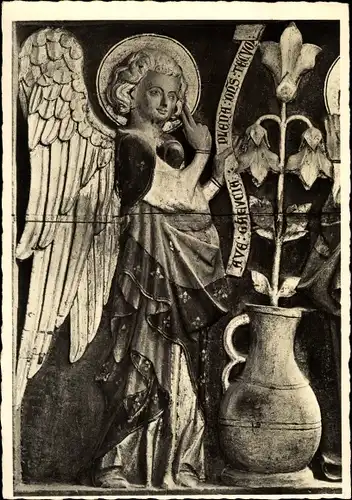Ak Cismar Grömitz in Ostholstein, Engel aus dem Altar um 1320