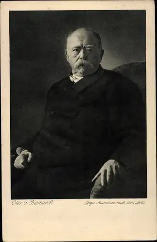 Ak Fürst Otto von Bismarck, Portrait
