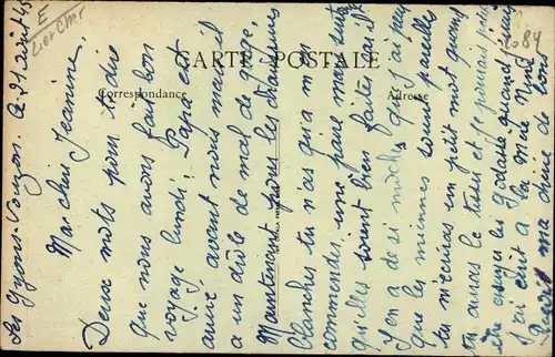 Ak Vouzon Loir et Cher, Ecole Libre