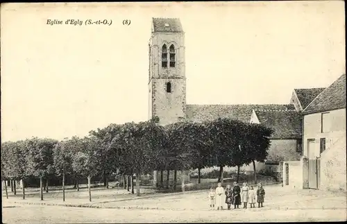 Ak Egly Essonne, Eglise