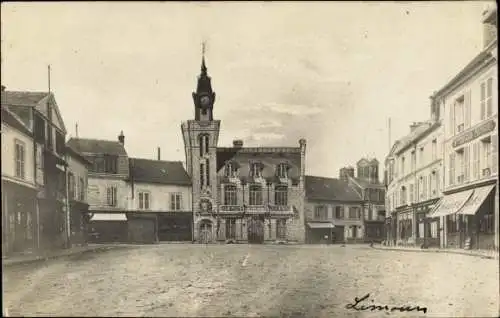 Ak Limours Essonne, Mairie