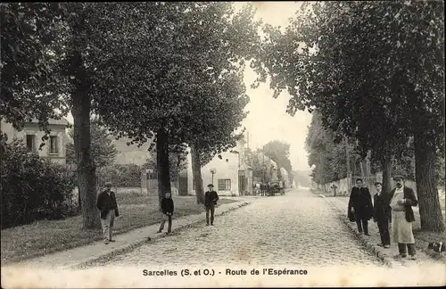 Ak Sarcelles Val d’Oise, Route de l'Esperance