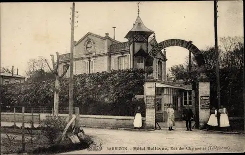 Ak Barbizon Seine et Marne, Rue des Charmettes