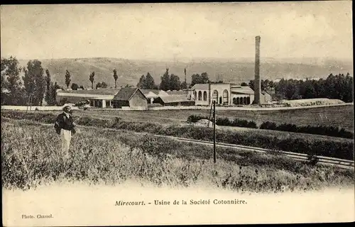 Ak Mirecourt Lothringen Vosges, Usine de la Societe Cotonniere