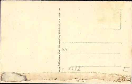 Ak Bad Bertrich in der Eifel, Partie am Weiher