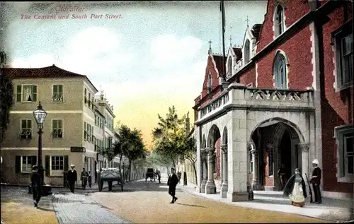 Ak Gibraltar, The Convent and South Port Street