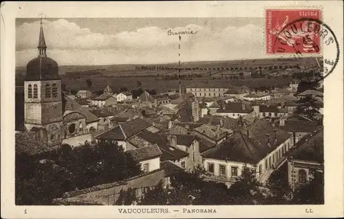 Ak Vaucouleurs Meuse, Panorama