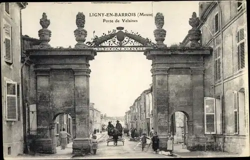 Ak Ligny en Barrois Meuse, Porte de Velaines