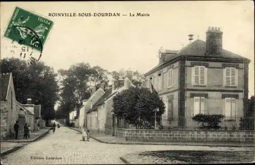 Ak Roinville sous Dourdan Essonne, Mairie