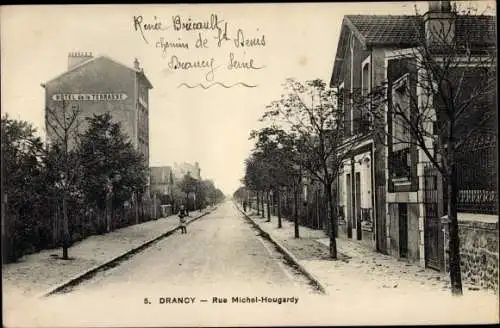 Ak Drancy Seine Saint Denis, Rue Michel Hougardy