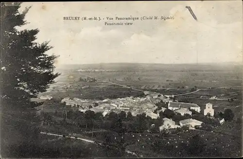 Ak Bruley Meurthe et Moselle, Panoramaansicht