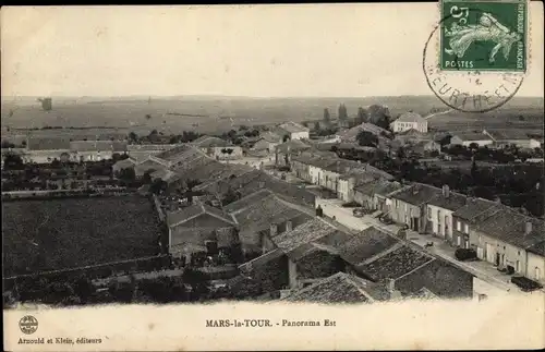 Ak Mars la Tour Meurthe et Moselle, Panoramaansicht