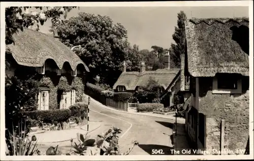 Foto Ak Shanklin South East England, The Old Village