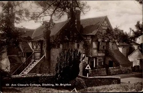 Ak Ditchling East Sussex, Ann Cleeve's Cottage