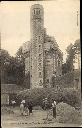 Ak Bouzille Loire-Atlantique, Tour de la Bourgonniere