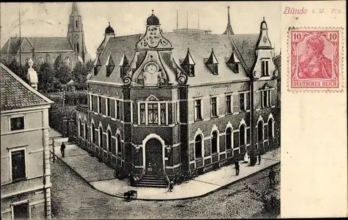 Ak Bünde in Westfalen, Post