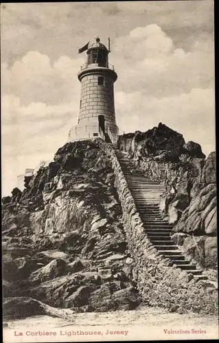 Ak Kanalinsel Jersey, La Corbiere Lighthouse