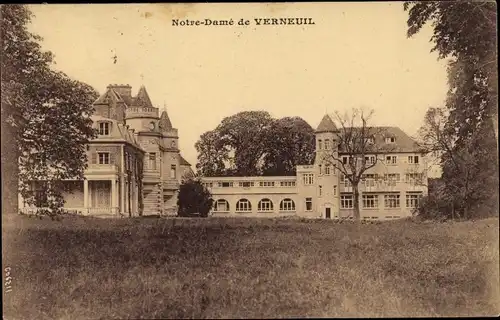 Ak Verneuil-sur-Seine Yvelines, Notre Dame de Verneuil