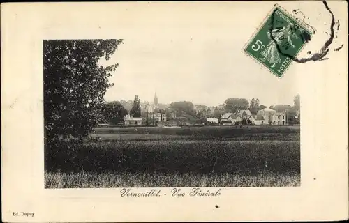 Ak Vernouillet Yvelines, Vue Generale