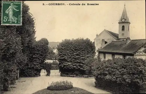 Ak Coubron Seine Saint Denis, Colonie du Rosaire