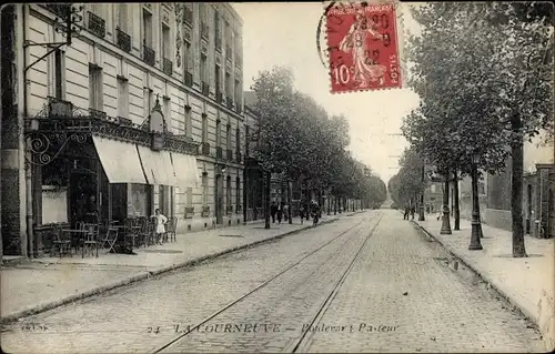 Ak La Courneuve Seine Saint Denis, Boulevard Pasteur