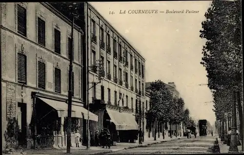 Ak La Courneuve Seine Saint Denis, Boulevard Pasteur