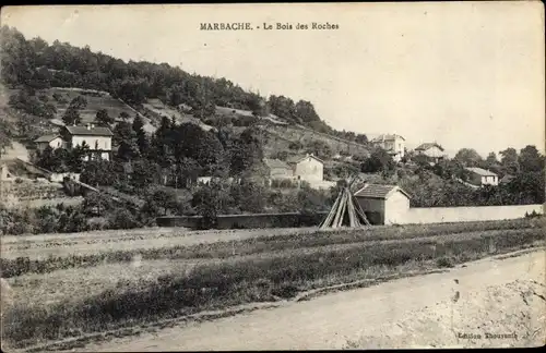 Ak Marbache Meurthe et Moselle, le Bois des Roches