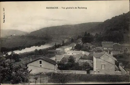 Ak Faubourg Marbache Meurthe et Moselle, Gesamtansicht