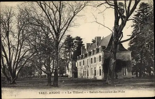 Ak Anjou Maine et Loire, Le Tilleul, Saint Sauveur de Flée