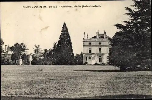 Ak Saint Sylvain d'Anjou Angers Maine et Loire, Château de la Haie-Joulain