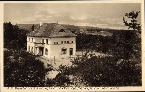 Ak Georgsmarienhütte in Niedersachsen, J. H. Pestalozzi Jugendherberge
