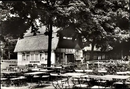 Ak Brandenburg an der Havel, HO Gaststätte Malge am Breitlingsee