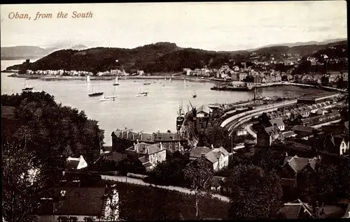 Ak Oban Argyll and Bute, View from the South