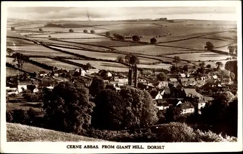 Ak Cerne Abbas Dorset South West England, View from Giant Hill