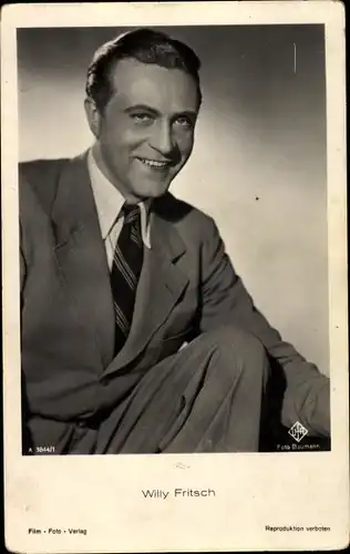Ak Schauspieler Willy Fritsch