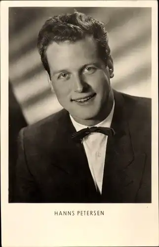 Ak Schauspieler Hanns Petersen