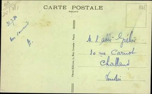 Ak Gassicourt Mantes la Jolie Yvelines, Eglise de Gassicourt