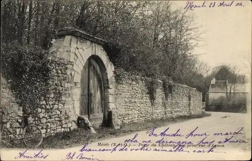 Ak Maule Yvelines, Porte du Chateau