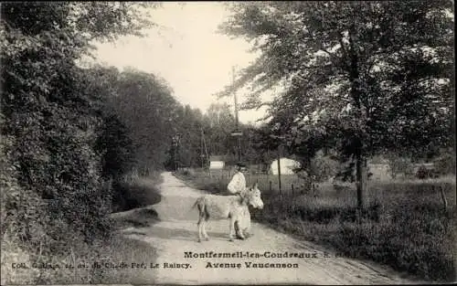 Ak Montfermeil Seine Saint Denis, Avenue Vaucanson