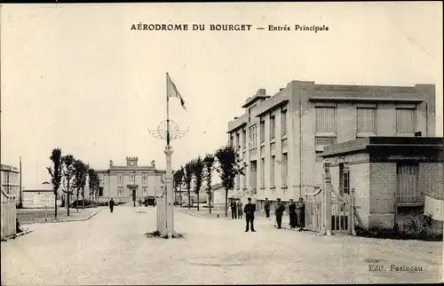 Ak Bourget Seine Saint Denis, Aerodrome, Entree Principale