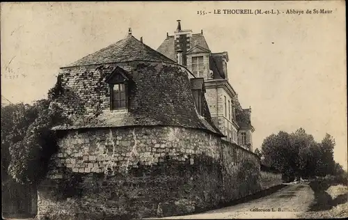 Ak Le Thoureil Maine et Loire, Abtei de St Maur