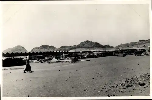 Ak Maalla Foreshore Aden, Port Trust Wharf in Background